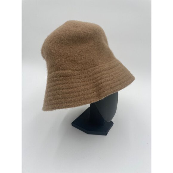 Vintage Tan Wool Bucket Hat - Picture 2 of 4